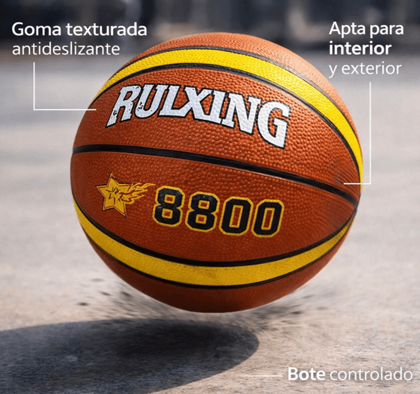 Pelota de básquet.