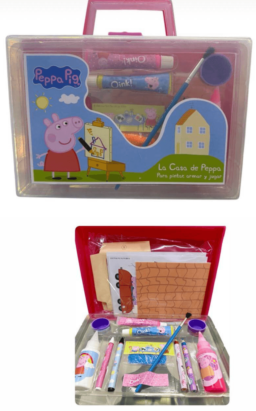 Valija Arte. PEPA PIG.
